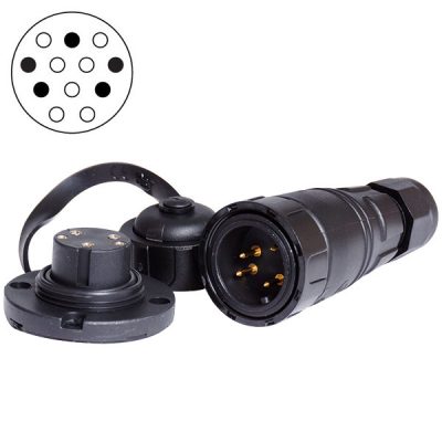 Quick dækstik 5-polet, max 12 Amp