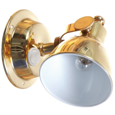 SALONLAMPE MESSING 12V.