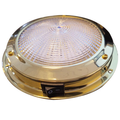 LED LAMPE MESSING Ø: 137 MM 12V