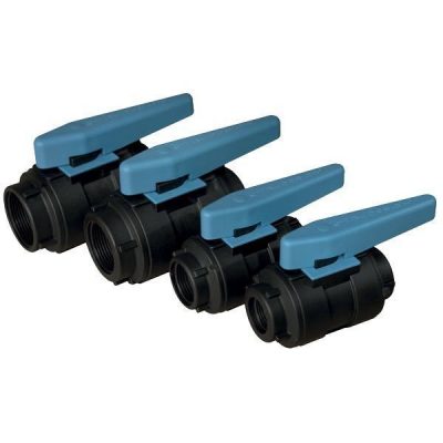 KUGLEVENTIL KOMPOSIT 1 1/2" TRUDESIGN