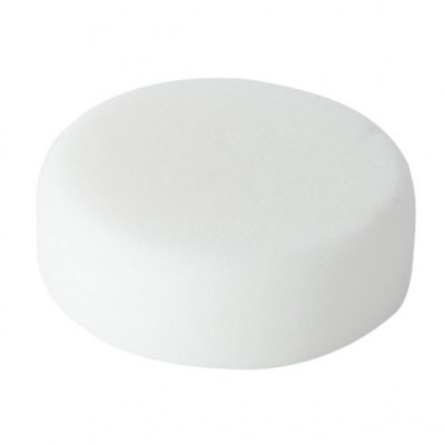 1852 PROFESSIONEL POLERRONDEL HVID HÅRD Ø: 80 X 30 MM