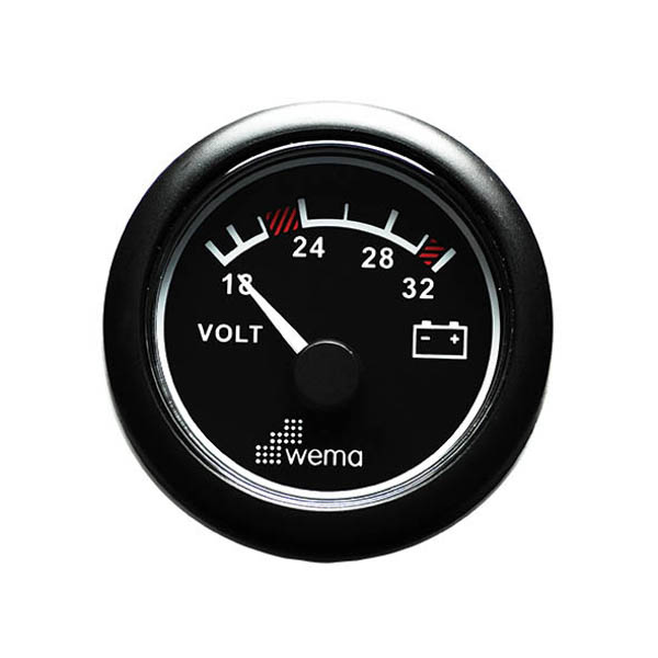 WEMA, Voltmeter 24 Volt