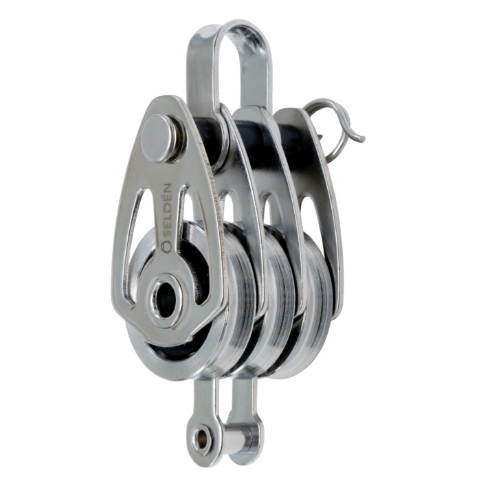 Trippelblok m/ hunsvot 25 mm, BBB25 High Load