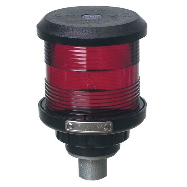 DHR RØD LANTERNE 1/2" 360 GRADER