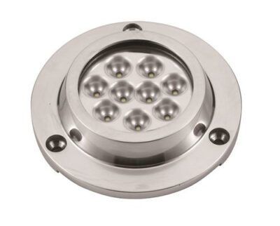 UNDERVANDSLYS PÅBYGNING 12-24V 9LED BLÅ