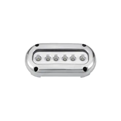 UNDERVANDSLYS PÅBYGNING 14.2W 10-30V 6 LED BLÅ