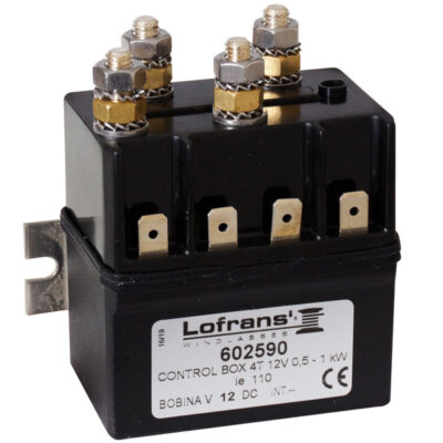 Lofrans Relæboks 4 polet - 12V 500-1000W