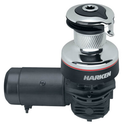 Harken Radial El-skødespil 2-Gear crom Self-Tailing