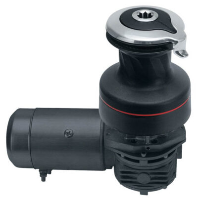 Harken Radial El-skødespil 50 2-Gear sort alu. Self-Tailing