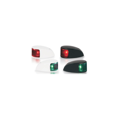 Hella LED lanterne sæt styrbord/bagbord 2 sm sort hus