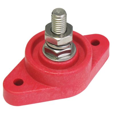 EL kobling enkelt rød max. 240A Ø: 9,5mm