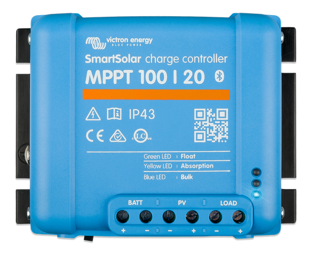 VICTRON MPPT SMART 100/20 REGULATOR 290WP 12V / 580WP 24V SCC110020160R