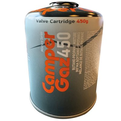 Camper Gasdåse ventil 7/16 NS EN 417 - 450 gram