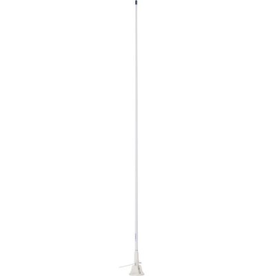 Scout KM-22BS VHF antenne 1,5m foldbar m/kabel og stik, hvid