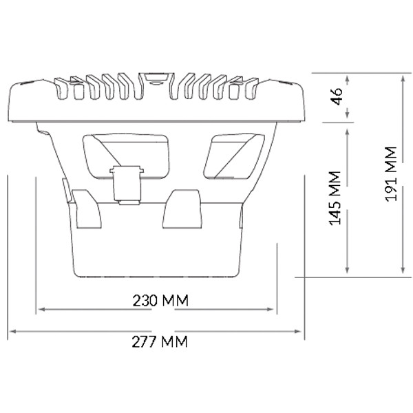 Hertz HMS 10 B2-LD-W marine subwoofer - Billede 2