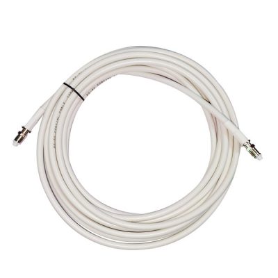 1852 VHF kabel hvid  RG-8X low loss med FME stik - 25 meter