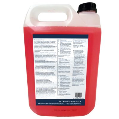 1852 Frostvæske drikkevand/motor "Non-toxic" -11/-23/-40°  - 5 liter