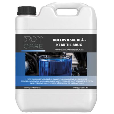 1852 KØLERVÆSKE KLAR TIL BRUG 5 LITER- Beskytter ned til -40°