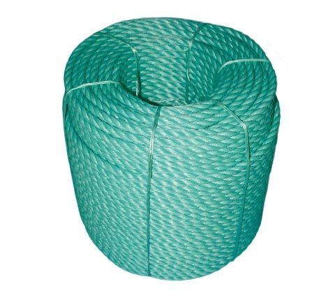 DANLINE 20 MM 3-SLÅET REB grøn, ruller a 220 m.