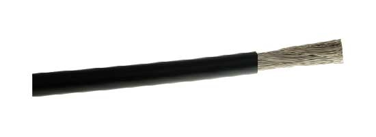 MONTERINGSKABEL FORTINNET 6,0 MM² SORT Pris pr. meter