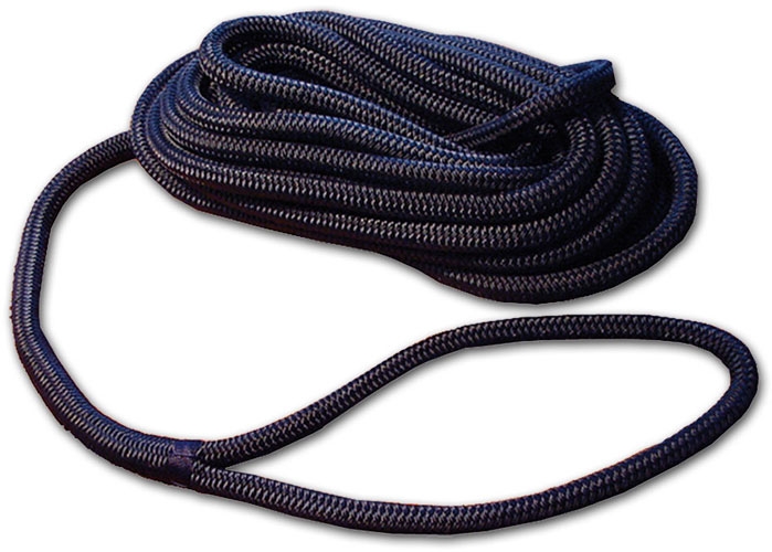 FORTØJNING FLETTET POLYESTER 12 MM X 10 M BLÅ
