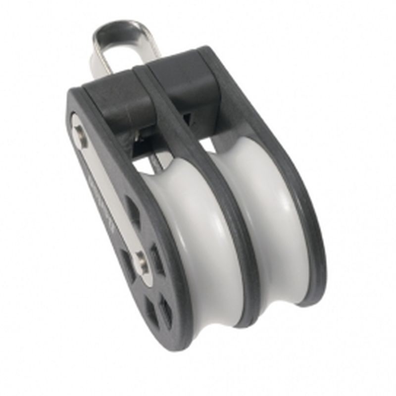 Blok, dobbelt, 8mm Barton 02 210 TILBUD