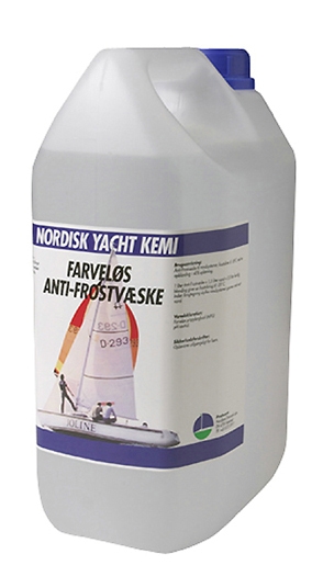 Antifrostvæske farveløs, 5 l Nordisk Yacht Kemi