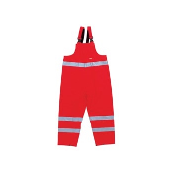 OVERALL M/REFLEKS COMFORT STRETCH FL. ORANGE - STR. XXXL