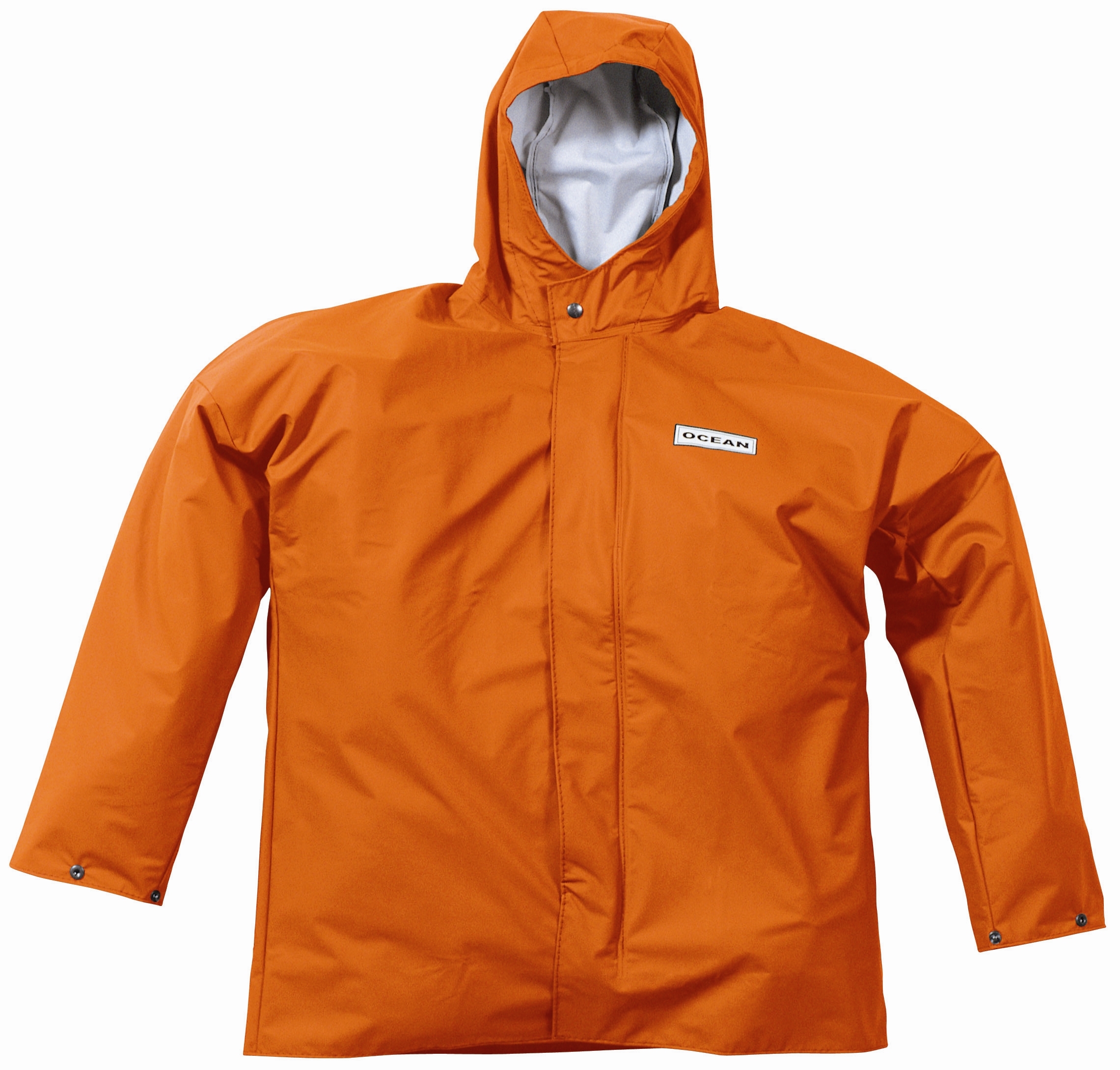 OCEAN PU JAKKE ORANGE STR. XL