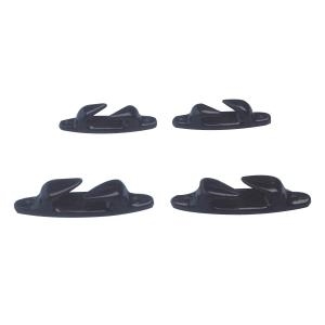 KLYDS-SÆT SORT NYLON 150 MM