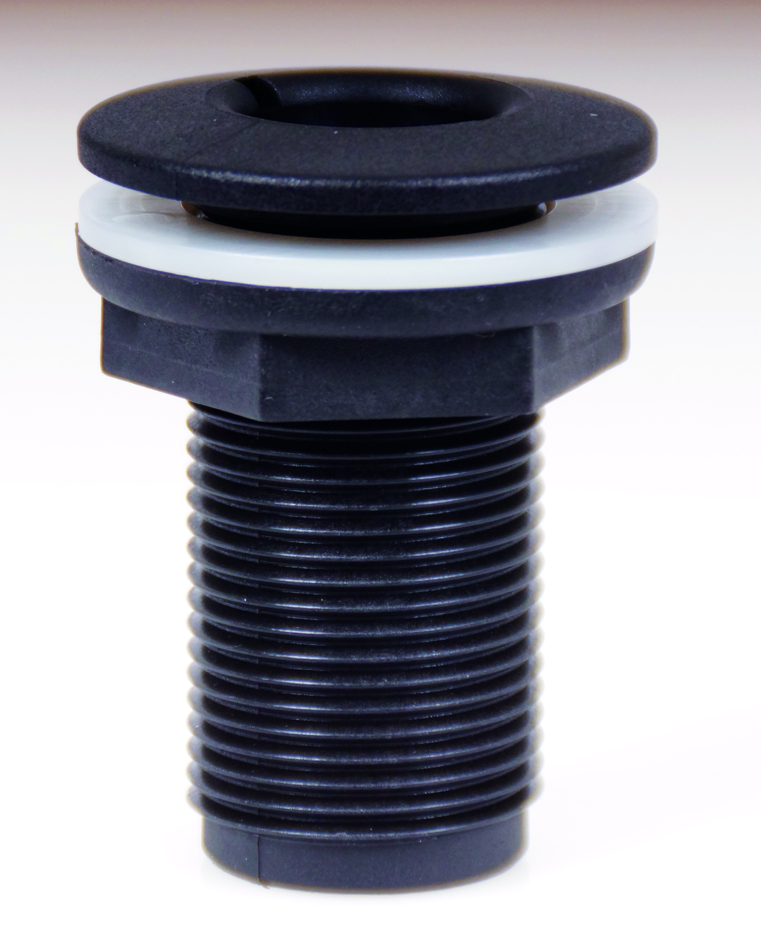 SKROGGENNEMFØRING 1 1/4" TRUDESIGN SORT KOMPOSIT