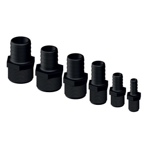 SLANGESTUDS KOMPOSIT SORT 1" 25 MM TRUDESIGN