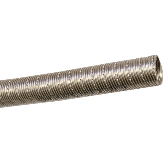 WEBASTO UDSTØDNINGSSLANGE RUSTFRI 22 MM Pris for 1 meter