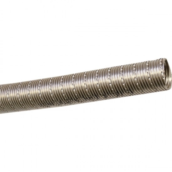 WEBASTO UDSTØDNINGSSLANGE RUSTFRI 24 MM Pris for 1 meter