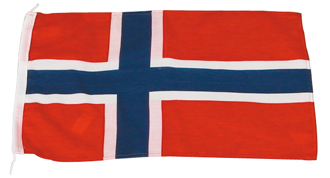 GÆSTEFLAG NORGE 20 X 30 CM