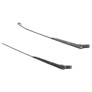 VISKERARM SORT SS 304-457MM