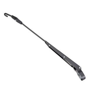 VISKERARM SORT SS KAN VINKLES 482-609MM