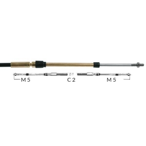 KONTROLKABEL C2, UNIVERSAL T/PÅHÆNGSMOTOR 20 fod - 6,10 meter