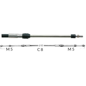 KONTROLKABEL C8, UNIVERSAL KRAFTIG T/INDENBORDS 14 fod - 4,27 meter