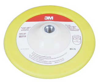 3M HOOK-IT BAGPLADE 175 MM - 5/8"