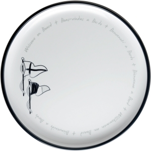 MB Welcome on board Middagstallerken Ø: 25 cm 6 stk. pr. pakke