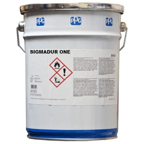 SIGMADUR ONE - 5 LITER RAL 9010 REIN HVID
