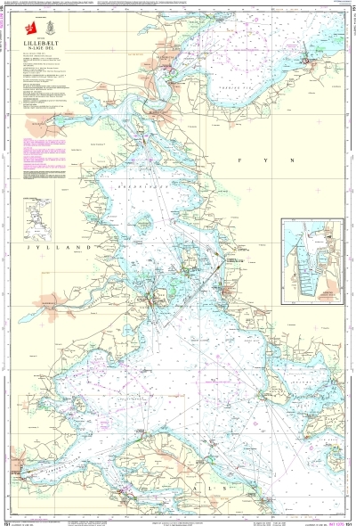 SØKORT 151 LILLEBÆLT NORD