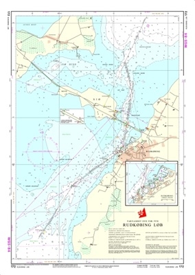 SØKORT 172 RUDKØBING LØB